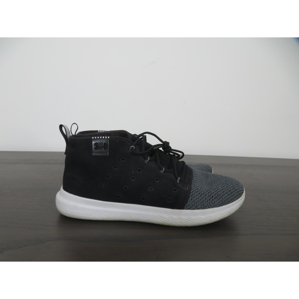 Under Armour Charged 24/7 Shoes Womens 8.5 Black Knit Sneakers 1297011-001